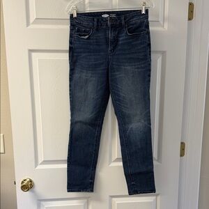 Old Navy Women's Deep Indigo Skinny Jeans